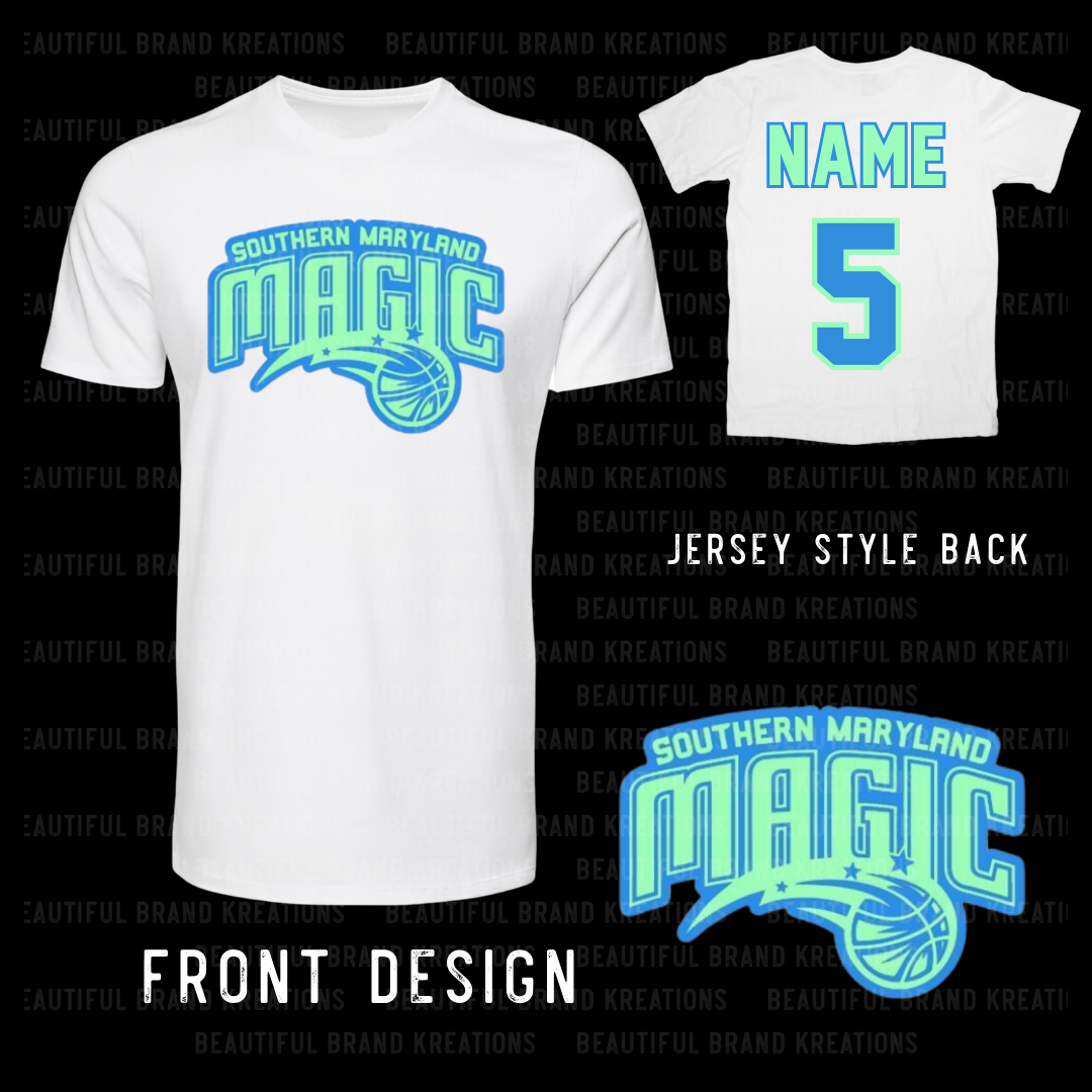 SOMD MAGIC WHITE T-SHIRT | Beautiful Brand Kreations™