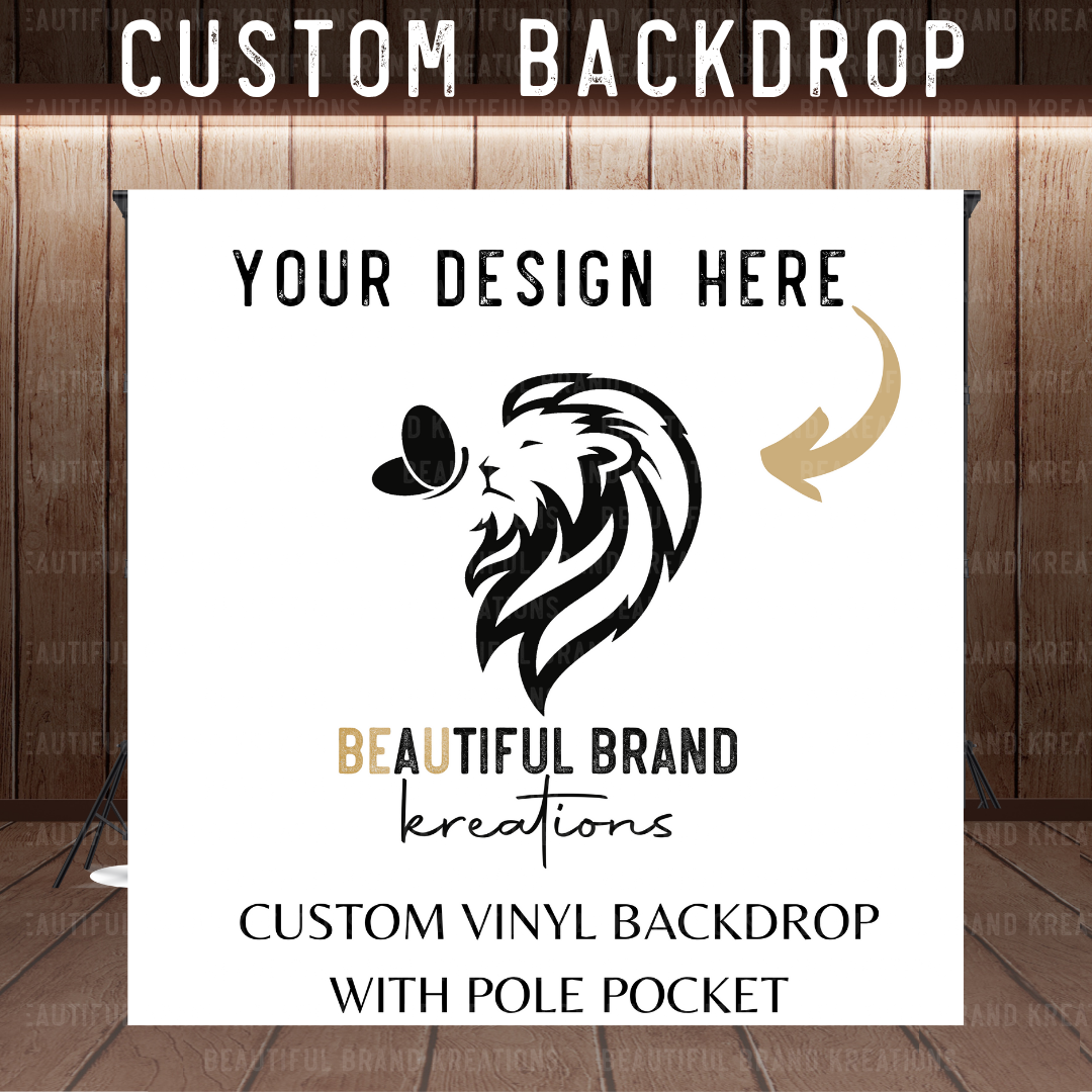 VINYL BACKDROPS | Beautiful Brand Kreations™