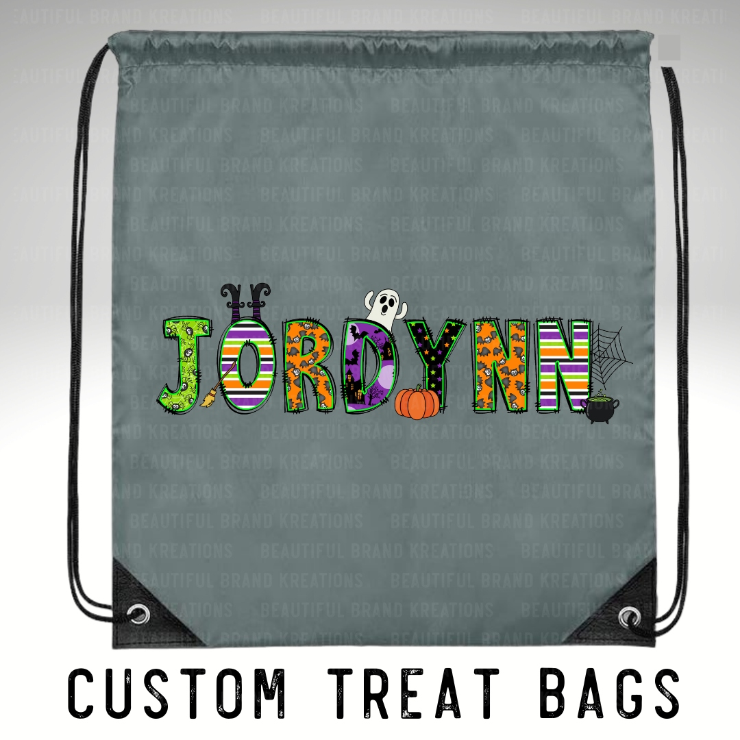 CUSTOM NAME TREAT BAG | Beautiful Brand Kreations™