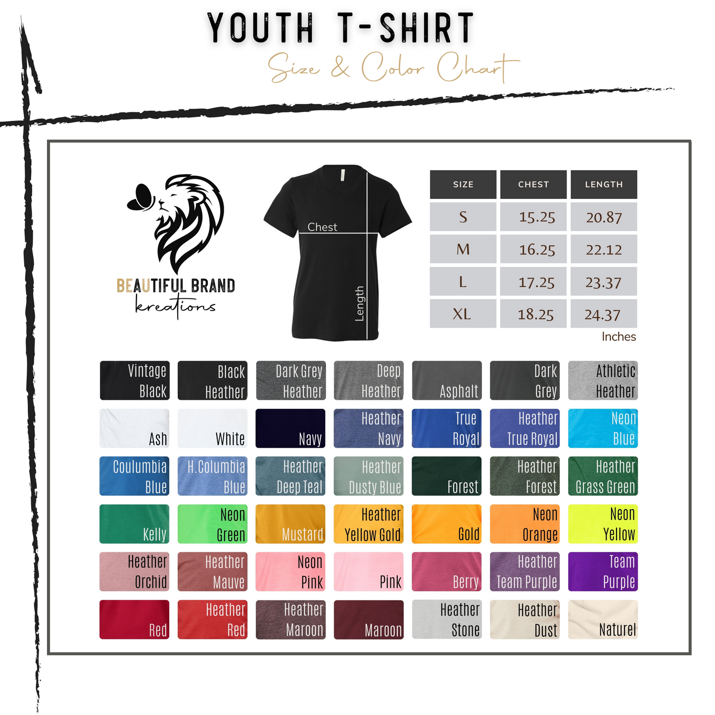 BLACK & BEAUTIFUL (YOUTH) | Beautiful Brand Kreations™