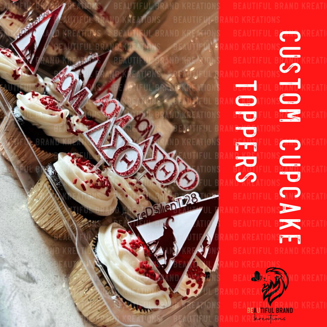 CUSTOM CAKE TOPPERS | Beautiful Brand Kreations™