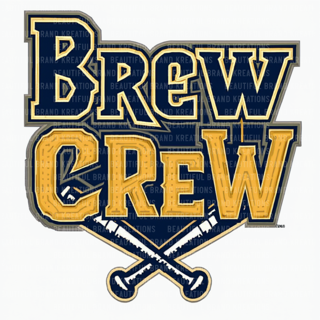 Brew Crew Baseball Bats | Beautiful Brand Kreations™