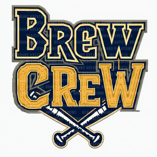 Brew Crew Baseball Bats | Beautiful Brand Kreations™