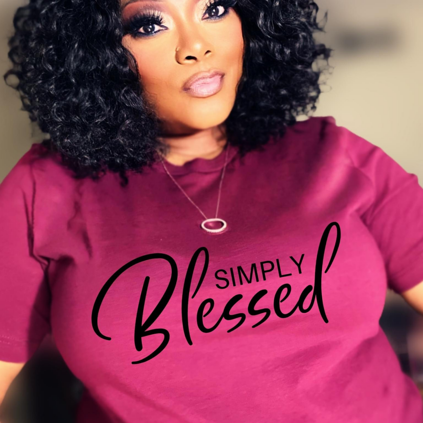 Simply Blessed (Black)  | Beautiful Brand Kreations ™