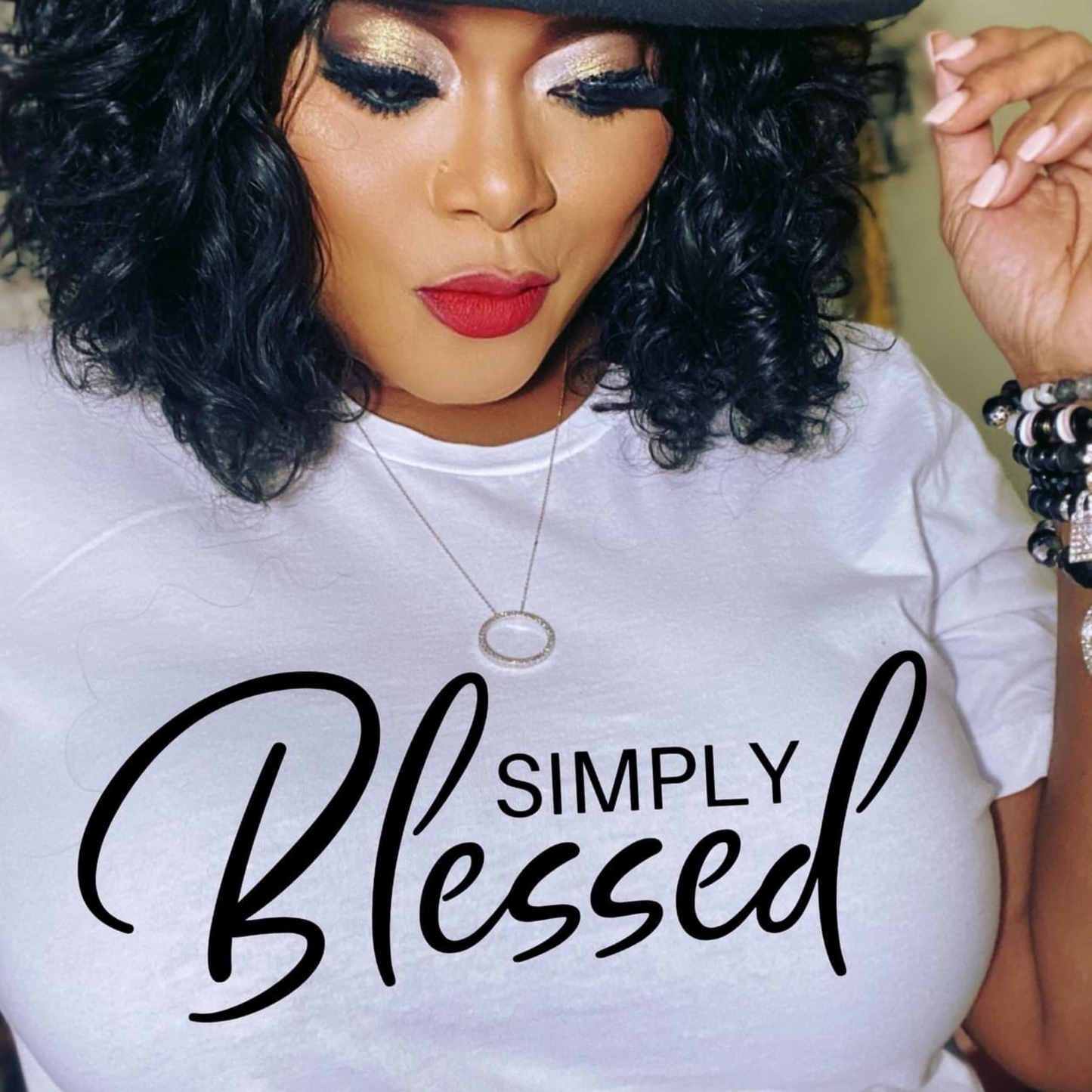 Simply Blessed (Black)  | Beautiful Brand Kreations ™