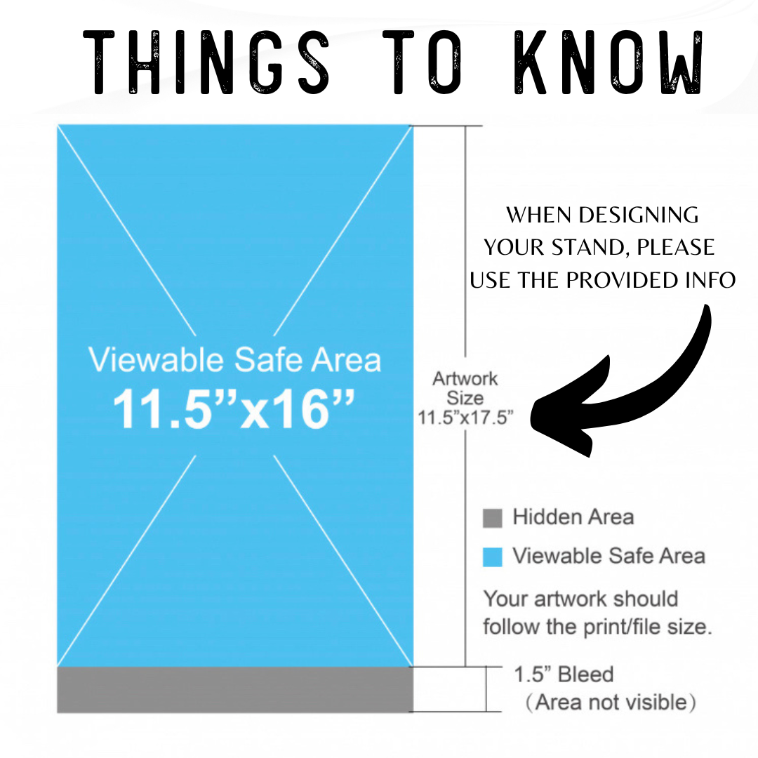 TABLETOP BANNER STAND | Beautiful Brand Kreations™