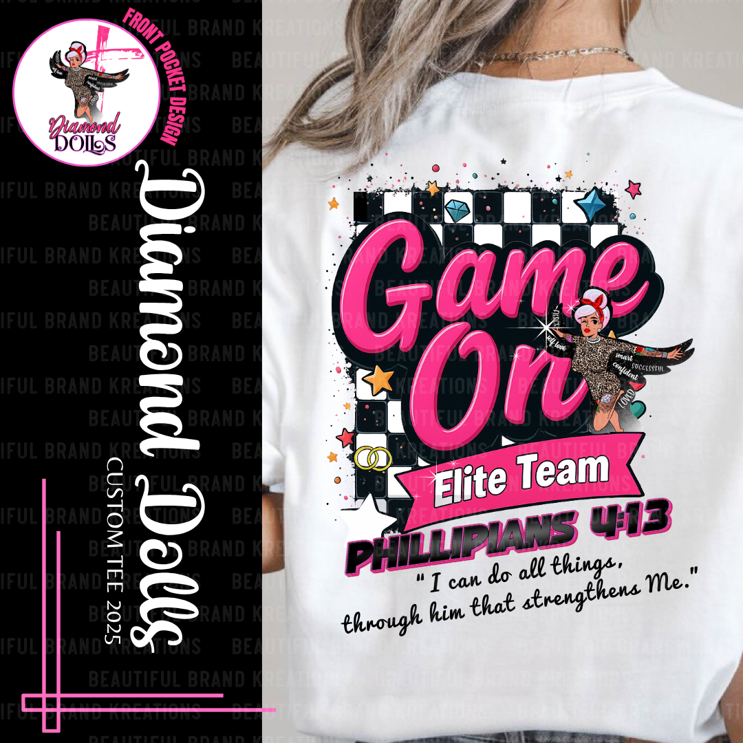 YOUTH DIAMOND DOLLS Phillipians 4:13 | Beautiful Brand Kreations™