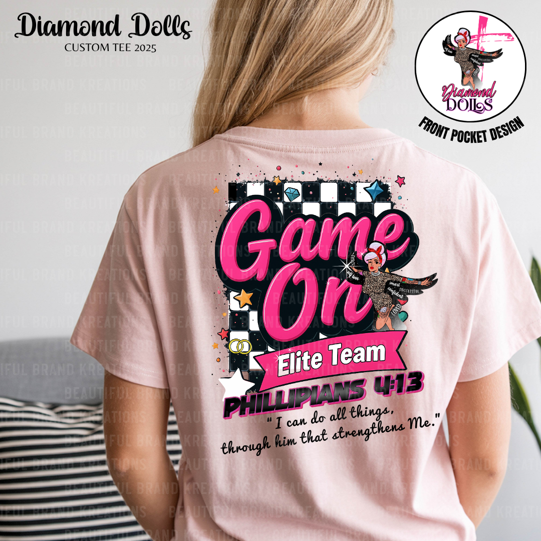 YOUTH DIAMOND DOLLS Phillipians 4:13 | Beautiful Brand Kreations™