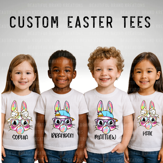 CUSTOM BUNNY DESIGN T-SHIRT & BAG | Beautiful Brand Kreations™