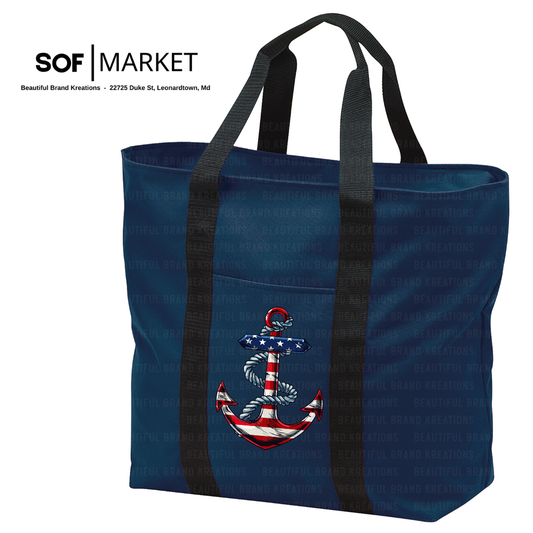 ANCHOR ALL PURPOSE TOTE | Beautiful Brand Kreations™