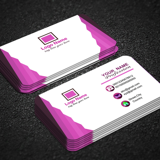 Luxury Custom Business Cards | 100 QTY | Rounded Corners