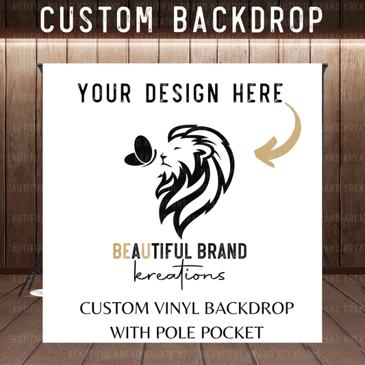 VINYL BACKDROPS | Beautiful Brand Kreations™