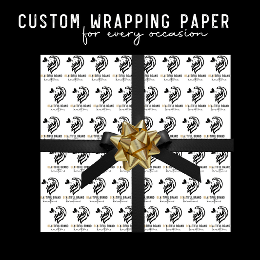 CUSTOM WRAPPING PAPER | Beautiful Brand Kreations™