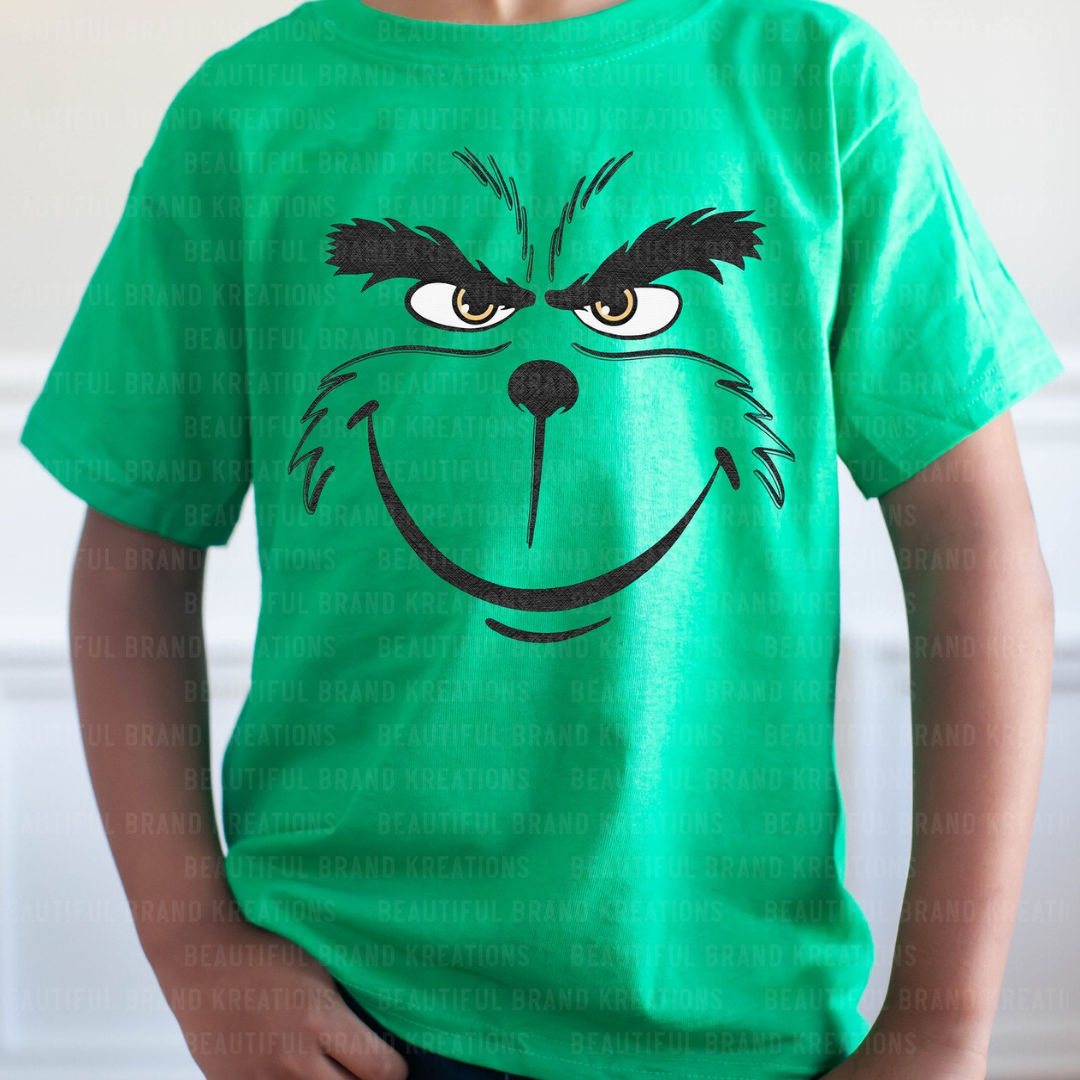 GREEN FACE (CHILD SIZE)  | Beautiful Brand Kreations™