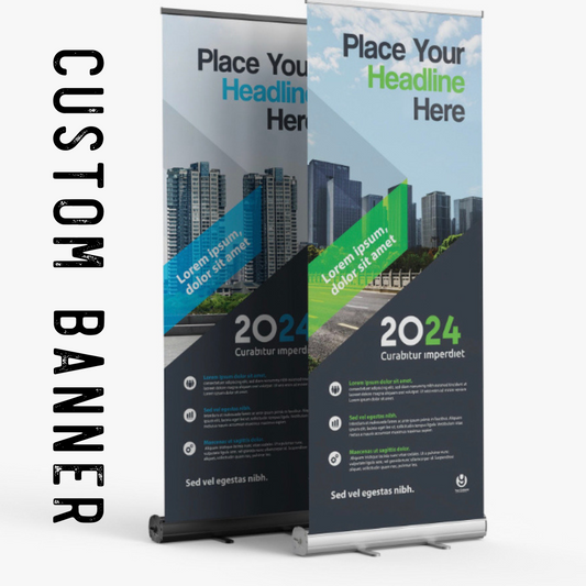 Retractable Banner (Size 33x81)