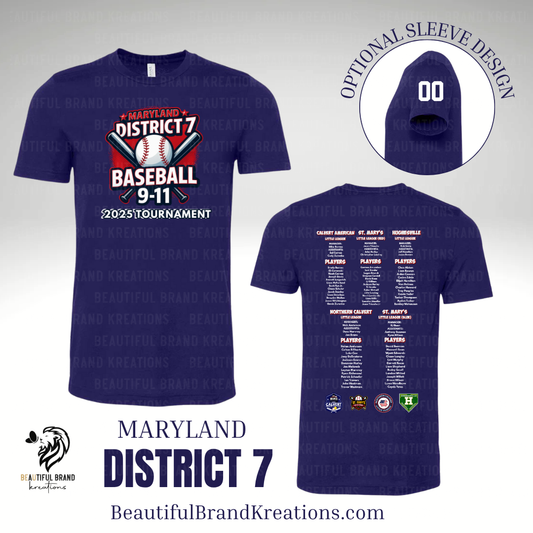 MD 2025 DISTRICT 7 TOURNAMENT | Beautiful Brand Kreations™