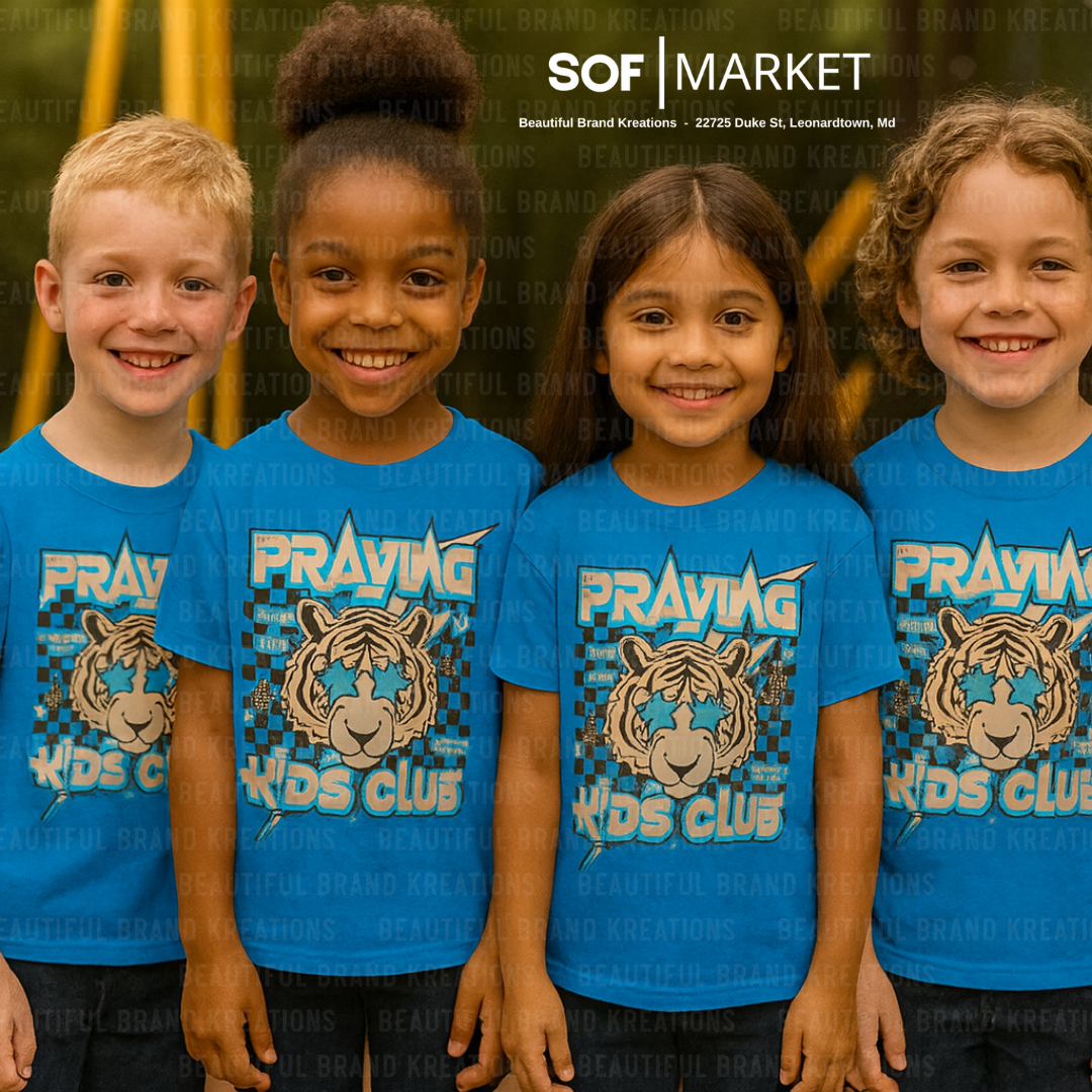 PRAYING KIDS CLUB | Beautiful Brand Kreations™