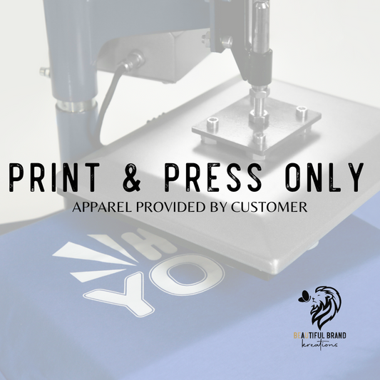 PRINT & PRESS ONLY | Beautiful Brand Kreations™