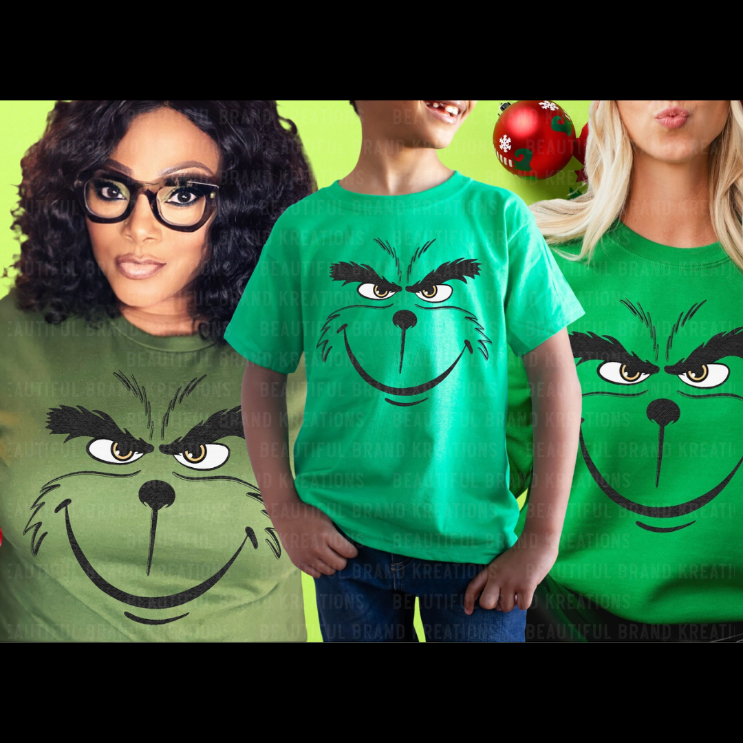 GREEN FACE (CHILD SIZE)  | Beautiful Brand Kreations™