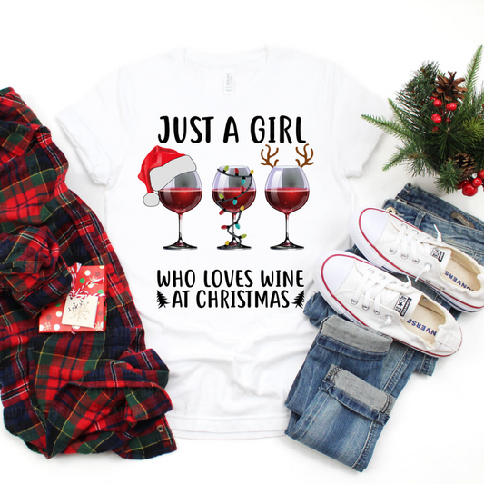 JUST A GIRL WHO LOVES WINE | Beautiful Brand Kreations™