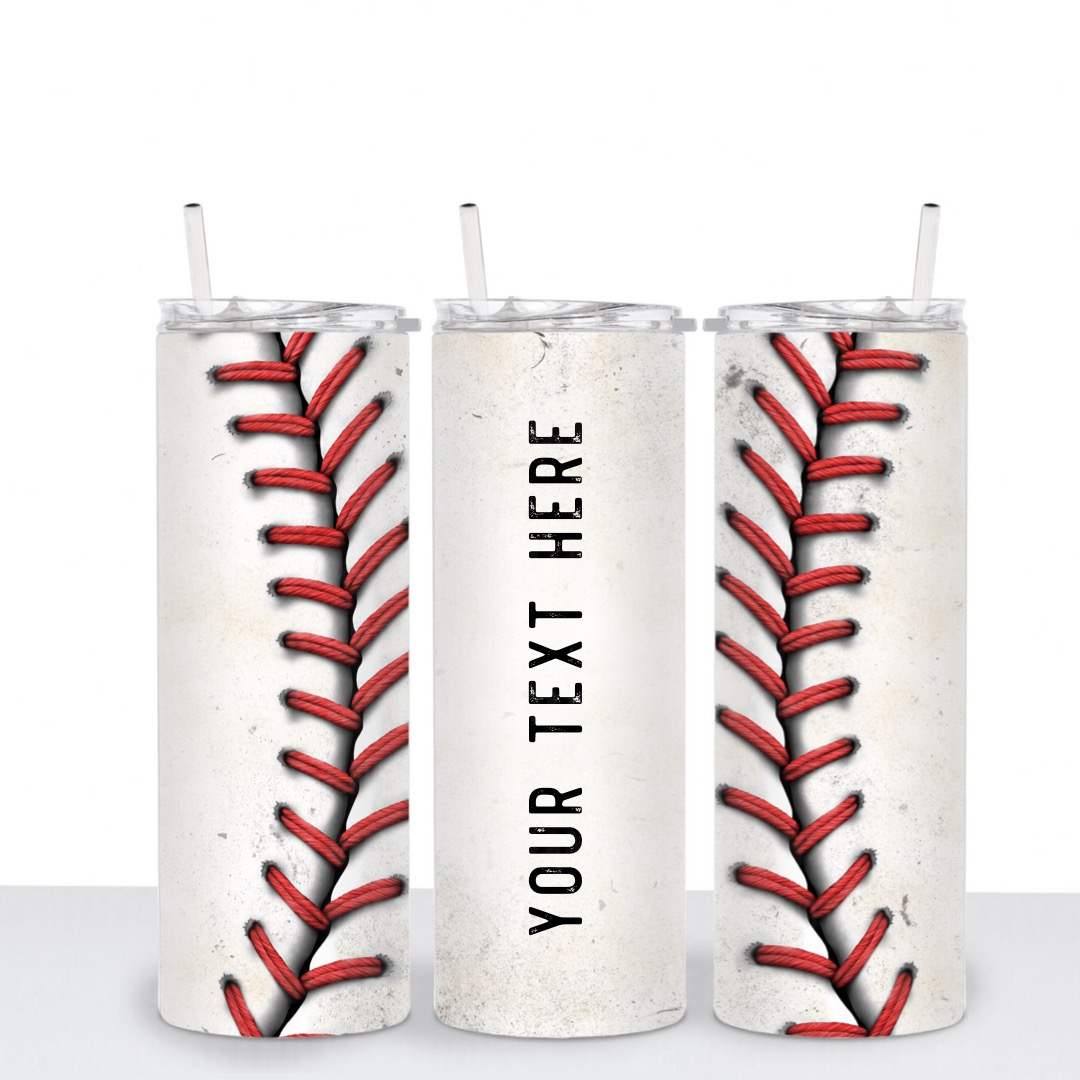 BASEBALL TUMBLER | Beautiful Brand Kreations™