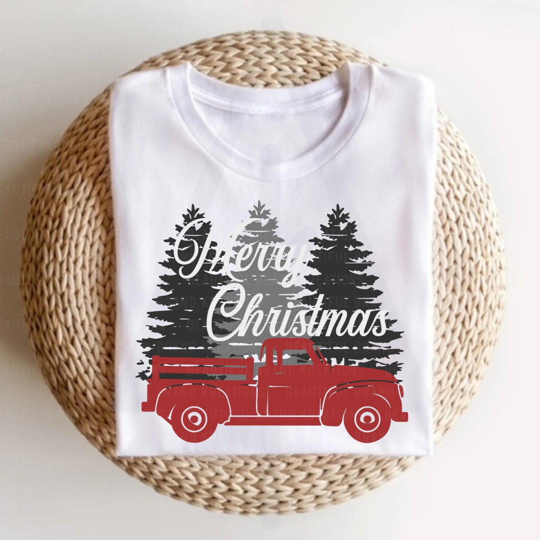 Merry Christmas Holiday Truck | Beautiful Brand Kreations™