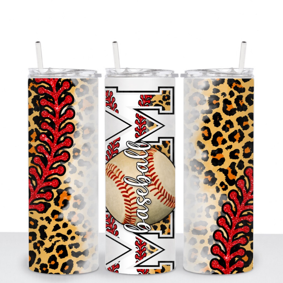 BASEBALL MOM TUMBLER | Beautiful Brand Kreations™