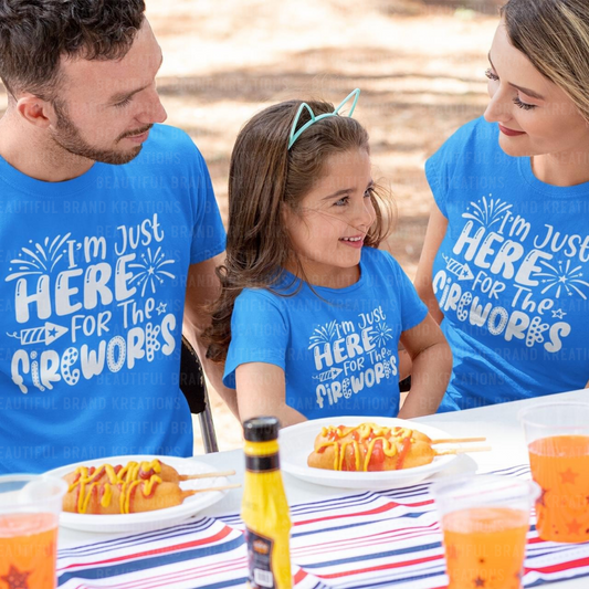 HERE FOR THE FIREWORKS (ADULT) | Beautiful Brand Kreations™