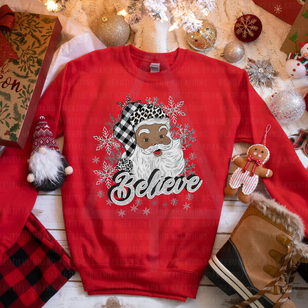 Believe (Brown Santa) | Beautiful Brand Kreations™