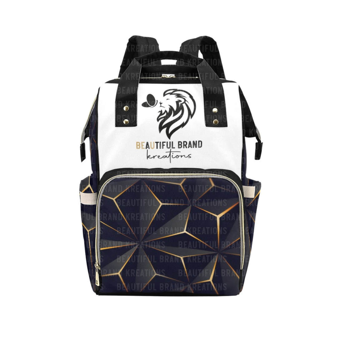 Custom Multi - Function Diaper/Backpack Bag | Beautiful Brand Kreations™