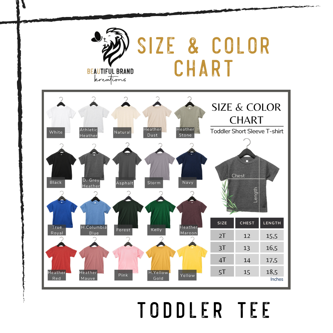 Size Chart for Graphic Tees - Unisex, Women's, and Kids – Blackhare