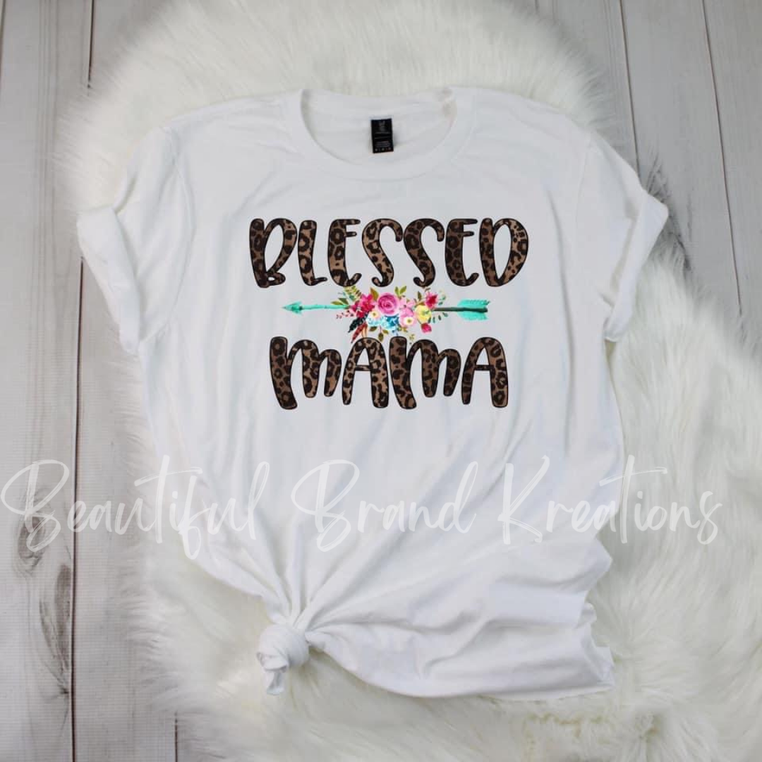 BLESSED MAMA| Beautiful Brand Kreations™