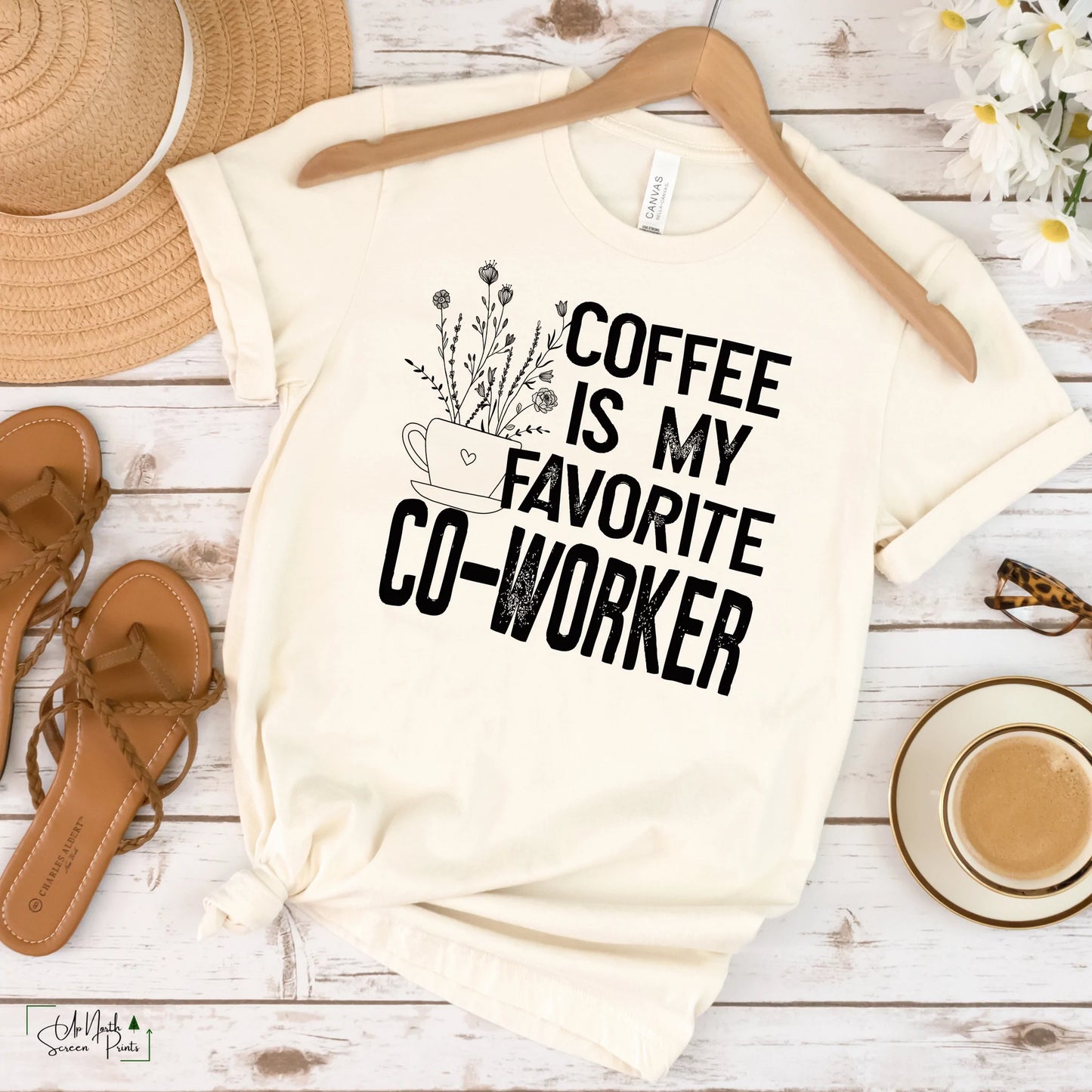 COFFEE IS MY FAVORITE CO-WORKER | Beautiful Brand Kreations™