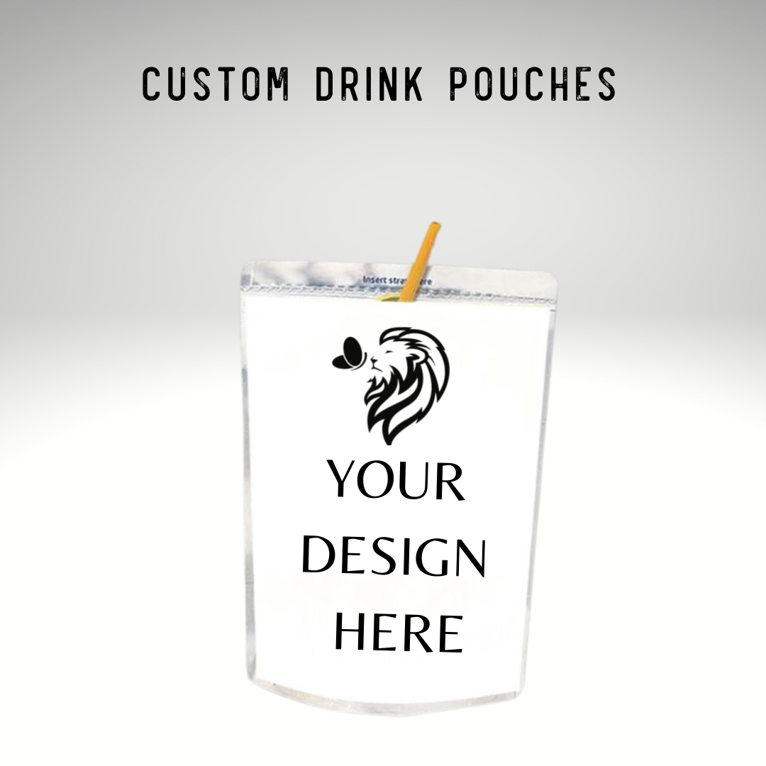 CUSTOM JUICE BAG LABELS | Beautiful Brand Kreations™