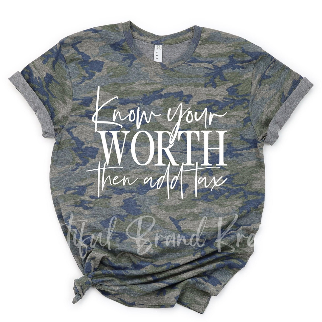 KNOW YOUR WORTH | Beautiful Brand Kreations™