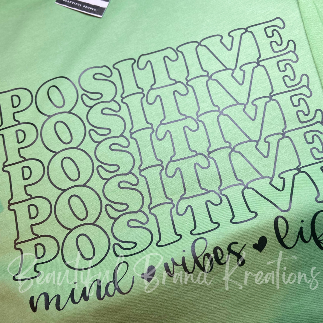 POSITIVE VIBES ONLY | Beautiful Brand Kreations™