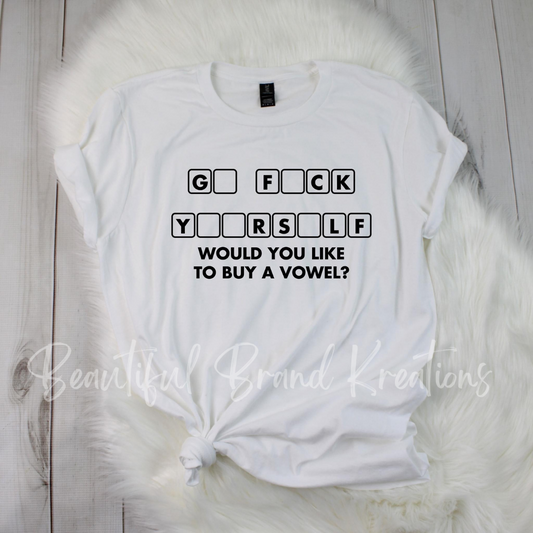 WOULD YOU LIKE TO BUY A VOWEL? | Beautiful Brand Kreations ™