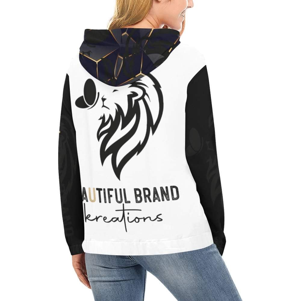 ALL OVER CUSTOM HOODIE | Beautiful Brand Kreations™