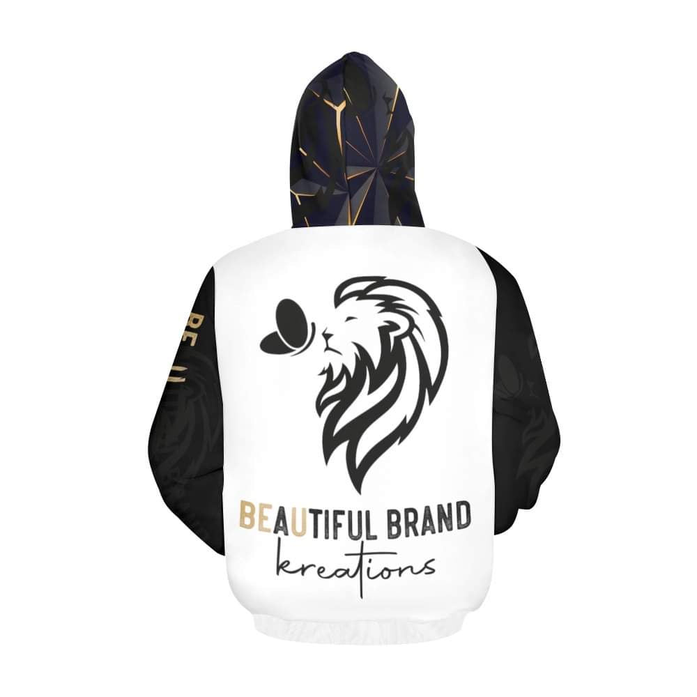 ALL OVER CUSTOM HOODIE | Beautiful Brand Kreations™